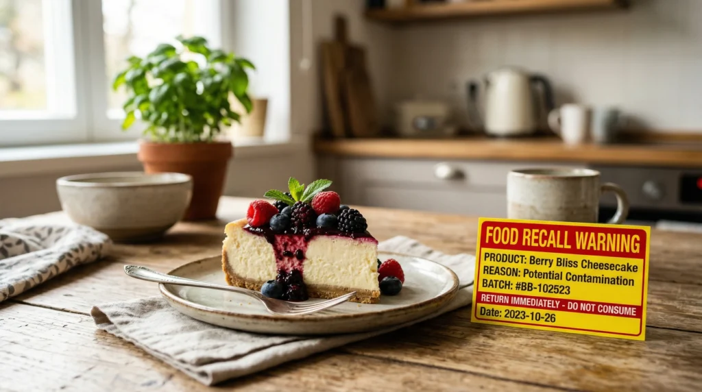 King Cheesecake Recall